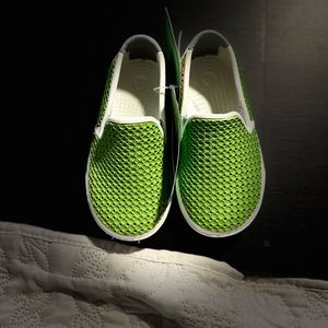 Kids Green Crocs